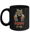 Vintage Best Pappy By Par Fathers Day Funny Golf Gift Mug Coffee Mug | Teecentury.com