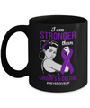 I Am Stronger Than Crohn's Colitis Awareness Support Mug Coffee Mug | Teecentury.com