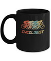 Vintage Cycologist Bicycle Funny Cycling Mug Coffee Mug | Teecentury.com