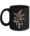 Thankful Feather And Arrow Fall Vintage Thanksgiving Mug Coffee Mug | Teecentury.com