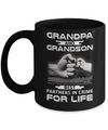 Grandpa And Grandson Best Partners In Crime For Life Mug Coffee Mug | Teecentury.com