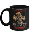 The Devil Whispered A Woman Who Was Born In October The Storm Mug Coffee Mug | Teecentury.com