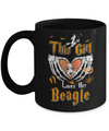 This Girl Love Her Dog Beagle Halloween Mug Coffee Mug | Teecentury.com