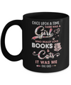 There Was A Girl Who Really Loved Books And Cats Mug Coffee Mug | Teecentury.com