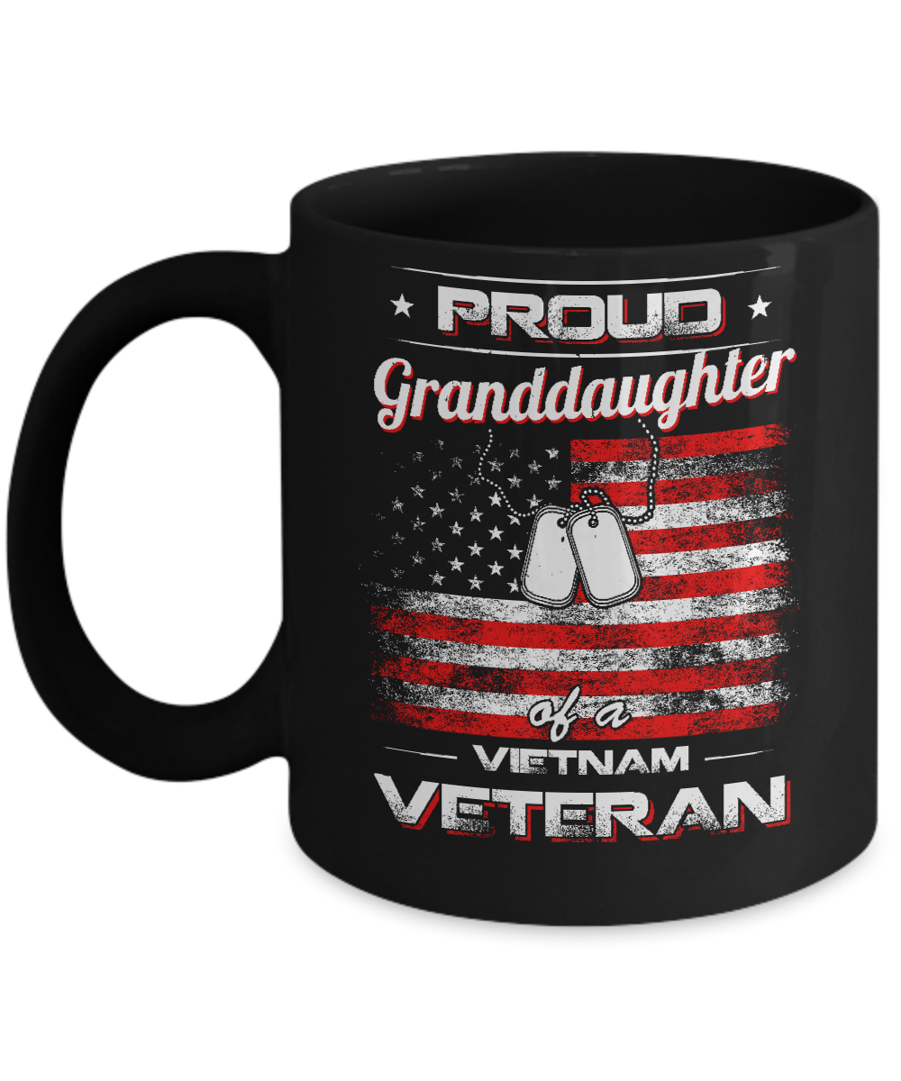 Proud Granddaughter Of A Viet Nam Veteran Mug Coffee Mug | Teecentury.com