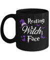 Halloween Resting Witch Face Witches Mug Coffee Mug | Teecentury.com