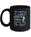 She Leaves A Little Sparkle Wherever She Goes Mermaid Mug Coffee Mug | Teecentury.com