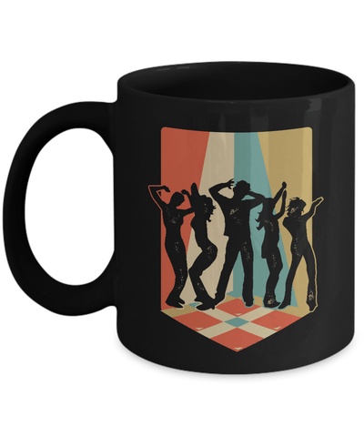 Classic Vintage Retro Style Dance Music Mug Coffee Mug | Teecentury.com
