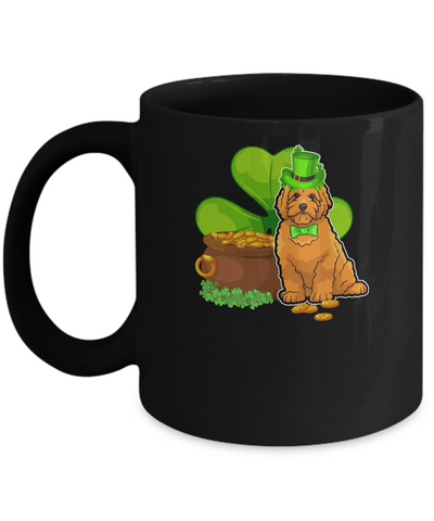 Goldendoodle St Patrick's Day Irish Dog Lover Funny Gifts Mug Coffee Mug | Teecentury.com