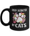 Easily Distracted By Cats Mug Coffee Mug | Teecentury.com