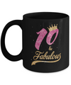 10Th And Fabulous Ten Birthday Mug Coffee Mug | Teecentury.com
