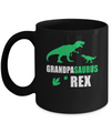 Dinosaur T-Rex Grandpasaurus Grandpa Saurus Fathers Day Mug Coffee Mug | Teecentury.com