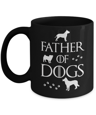 Father Of Dogs Dog Lover Mug Coffee Mug | Teecentury.com