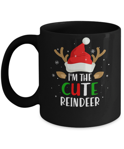 I'm The Cute Reindeer Matching Family Christmas Mug Coffee Mug | Teecentury.com