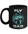 Fly Fishing Dad Mug Coffee Mug | Teecentury.com