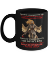 The Devil Whispered A Woman Who Was Born In November The Storm Mug Coffee Mug | Teecentury.com