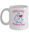 First Mothers Day Mommy Baby Girl Cheers Matching Mug Coffee Mug | Teecentury.com