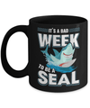 It's A Bad Week To Be A Seal Shark Mug Coffee Mug | Teecentury.com