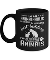 I'm An Animalaholic On The Road To Recovery Veterinarian Mug Coffee Mug | Teecentury.com