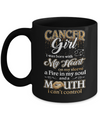 I'm A Cancer Girl Lipstick June July Funny Zodiac Birthday Mug Coffee Mug | Teecentury.com
