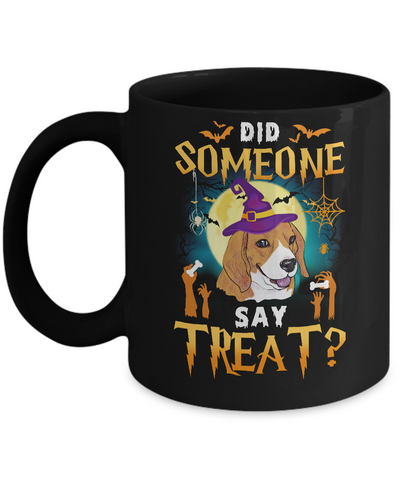 Did Someone Say Treat Beagle Halloween Costume Mug Coffee Mug | Teecentury.com