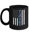 Suicide Prevention Awareness American Flag Distressed Mug Coffee Mug | Teecentury.com