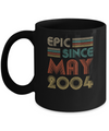 Epic Since May 2004 Vintage 18th Birthday Gifts Mug Coffee Mug | Teecentury.com