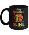 Play Basketball Make Slime Watercolor For Girl Women Mug Coffee Mug | Teecentury.com
