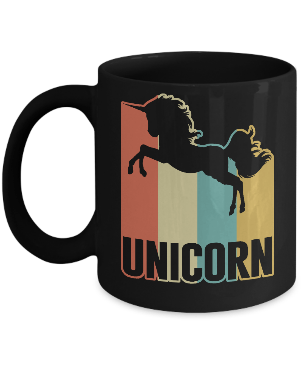 Classic Vintage Retro Style Unicorn Mug Coffee Mug | Teecentury.com