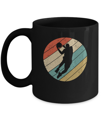 Retro Vintage Basketball Gifts Mug Coffee Mug | Teecentury.com