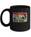 Vintage Reel Cool Paw Paw Fish Fishing Fathers Day Mug Coffee Mug | Teecentury.com