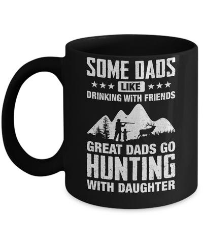 Great Dad Go Hunting With Daughter Father Day Gift Mug Coffee Mug | Teecentury.com