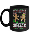Ginjas Gingerbread Ninjas Funny Ugly Christmas Sweater Mug Coffee Mug | Teecentury.com