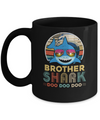 Retro Vintage Brother Shark Doo Doo Doo Mug Coffee Mug | Teecentury.com