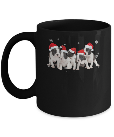 Funny Pit bull Puppies Christmas Dog Gift Mug Coffee Mug | Teecentury.com