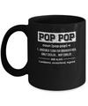 Pop Pop Gifts Grandpa Definition Fathers Day Mug Coffee Mug | Teecentury.com