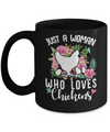 Just A Woman Who Loves Chickens Mug Coffee Mug | Teecentury.com