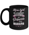 Libra Girl Princess Warrior September October Birthday Mug Coffee Mug | Teecentury.com
