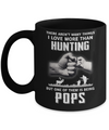 I Love More Than Hunting Being Pops Funny Fathers Day Mug Coffee Mug | Teecentury.com