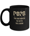 Pops The Bow Hunter The Myth The Legend Funny Hunting Mug Coffee Mug | Teecentury.com