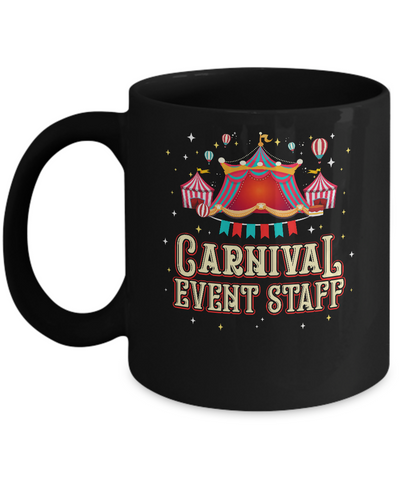 Carnival Event Staff Circus Party Carnival Distressed Mug Coffee Mug | Teecentury.com