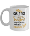 May Girls Sunshine Mixed With A Little Hurricane Birthday Mug Coffee Mug | Teecentury.com