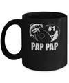 #1 Pap Pap Fishing Fisherman Best Fathers Day Gift Mug Coffee Mug | Teecentury.com