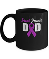 Fathers Day Proud Preemie Dad Premature Birth Awareness Mug Coffee Mug | Teecentury.com
