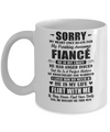 Sorry My Heart Only Beats For My Freaking Awesome Fiancé Mug Coffee Mug | Teecentury.com