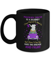Pancreatic Awareness Is A Journey Mug Coffee Mug | Teecentury.com