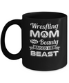 Wrestling Mom This Beauty Raised Her Beast Mug Coffee Mug | Teecentury.com