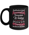 September Girl Is As Smooth As Tennessee Whiskey Birthday Mug Coffee Mug | Teecentury.com