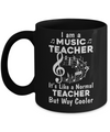 I Am A Music Teacher Proud Funny Music Teacher Mug Coffee Mug | Teecentury.com