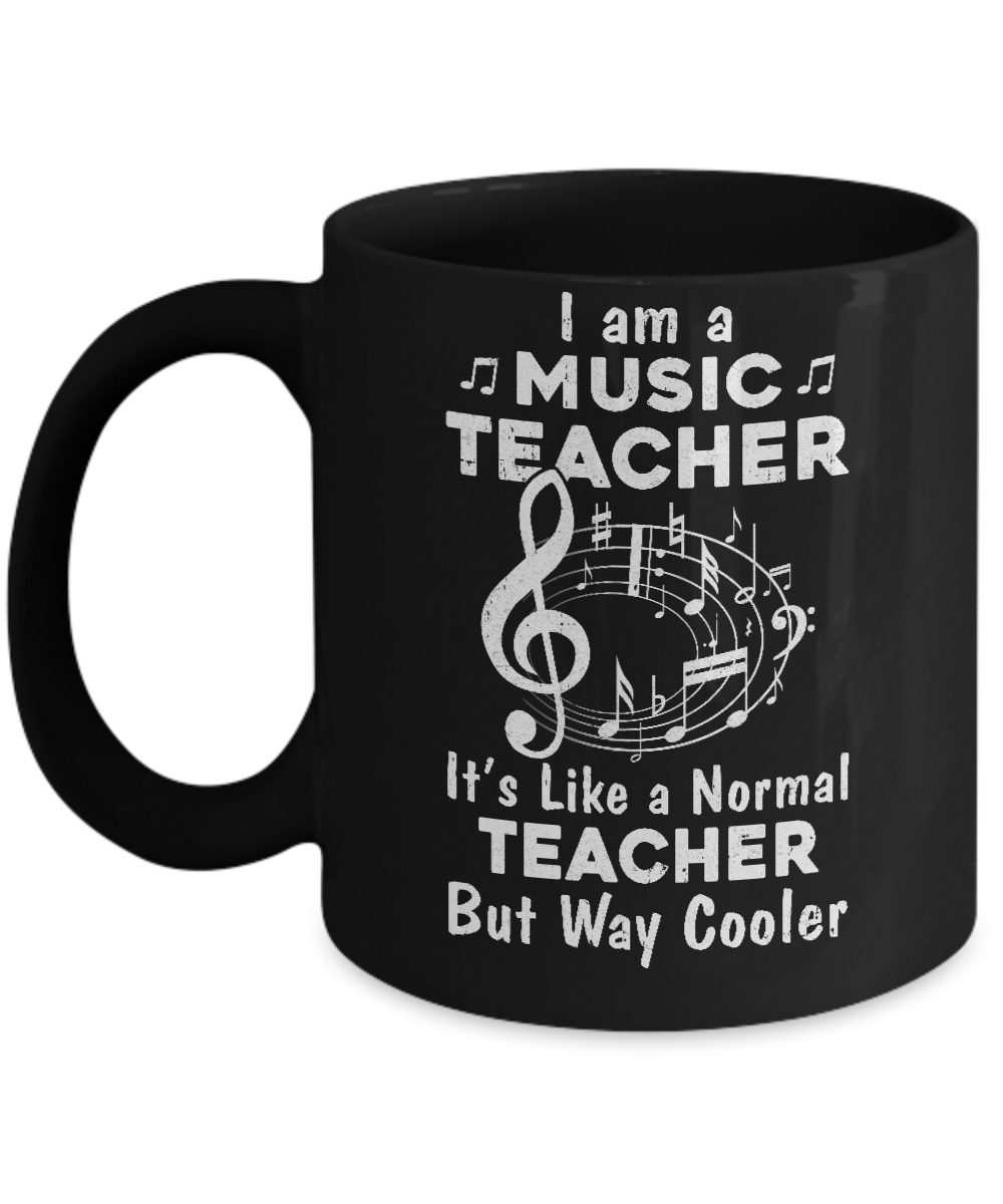 I Am A Music Teacher Proud Funny Music Teacher Mug Coffee Mug | Teecentury.com
